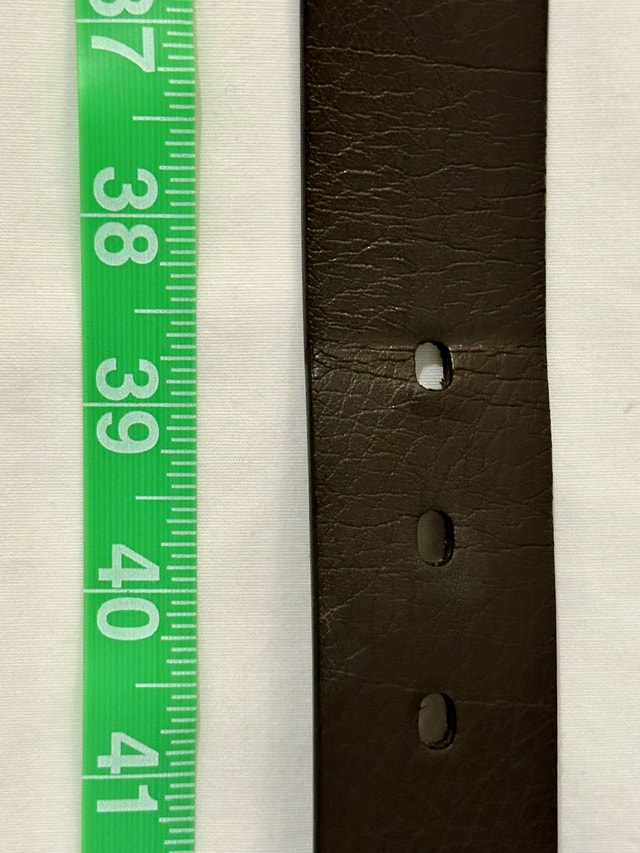 Hugo Boss Designer 47 Inch Leather Belt - Brown - photo 4