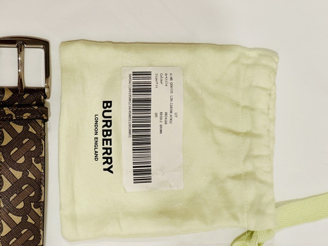 Burberry Boutique Brand New Belt - photo 3