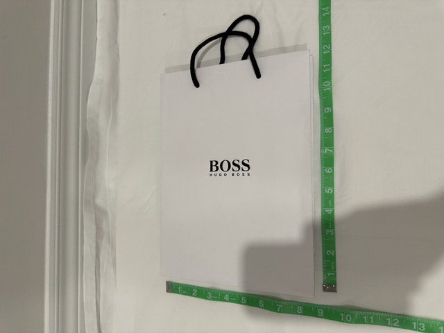 Hugo Boss Paper Gift Bag - Brand New