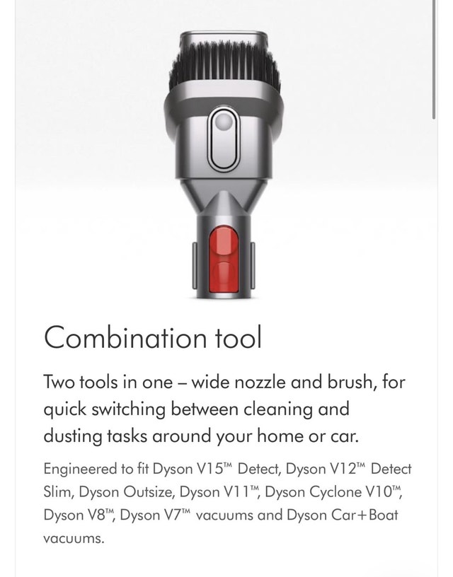Dyson Combination Tool - Like New - No Tax! - photo 2