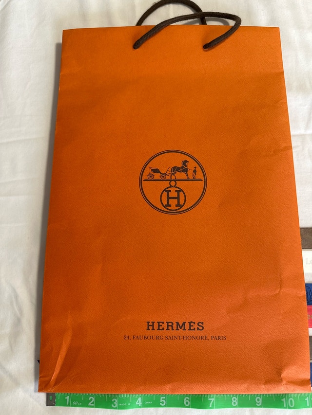 Hermes Paris Authentic Boutique Gift Paper Bag - photo 2