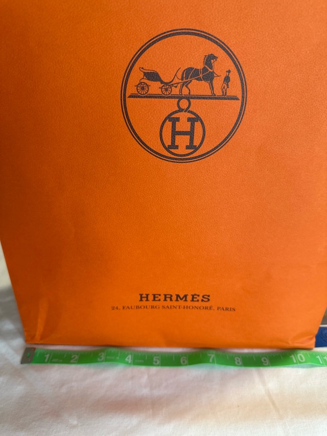 Hermes Paris Authentic Boutique Gift Paper Bag - photo 4