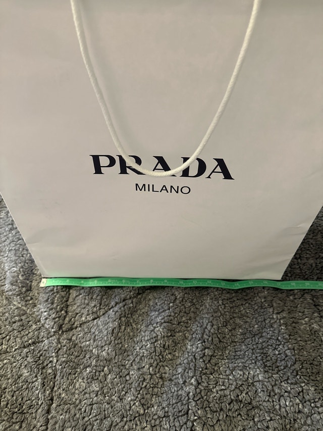 Prada Boutique Genuine Authentic Gift Bag Paper Bag