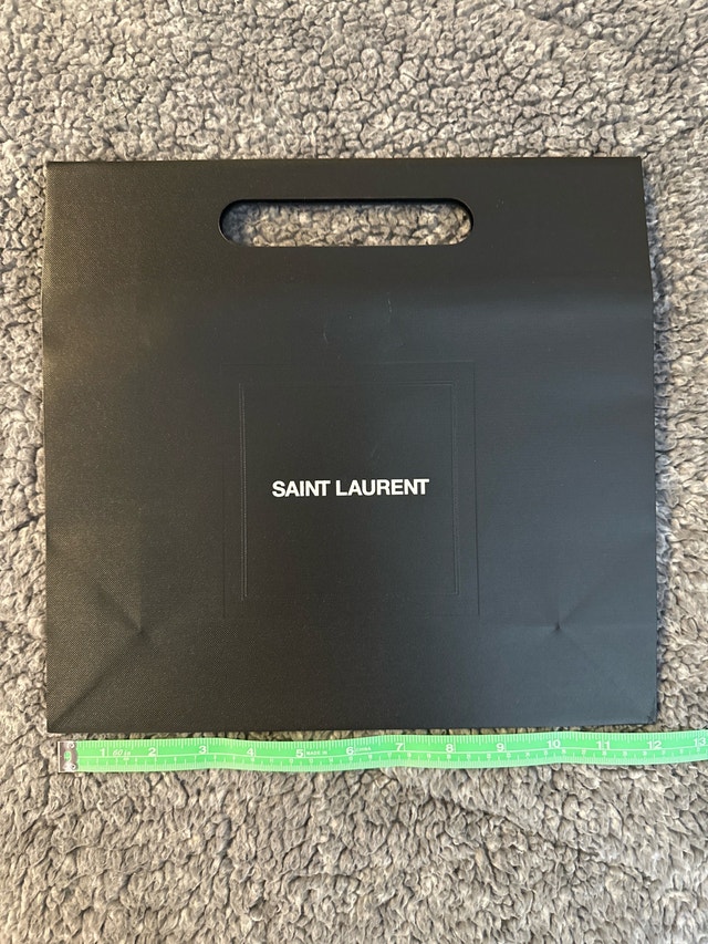 YSL Boutique Paper Gift Bag for YSL Purse