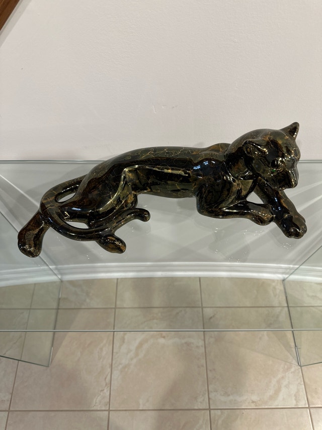 Panther Statue designer hand made piece
