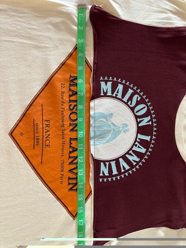 Brand New Designer Lanvin Paris Made in Italy T-shirt - photo 4