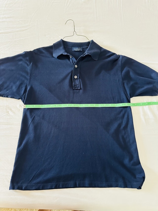 Canali Italy Designer Polo Golf Shirt - Medium - photo 5