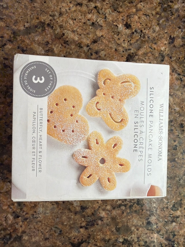 Brand New Williams Sonoma Pancake Moulds