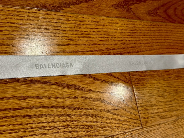 Balenciaga Authentic Gift Pack Fabric Ribbon