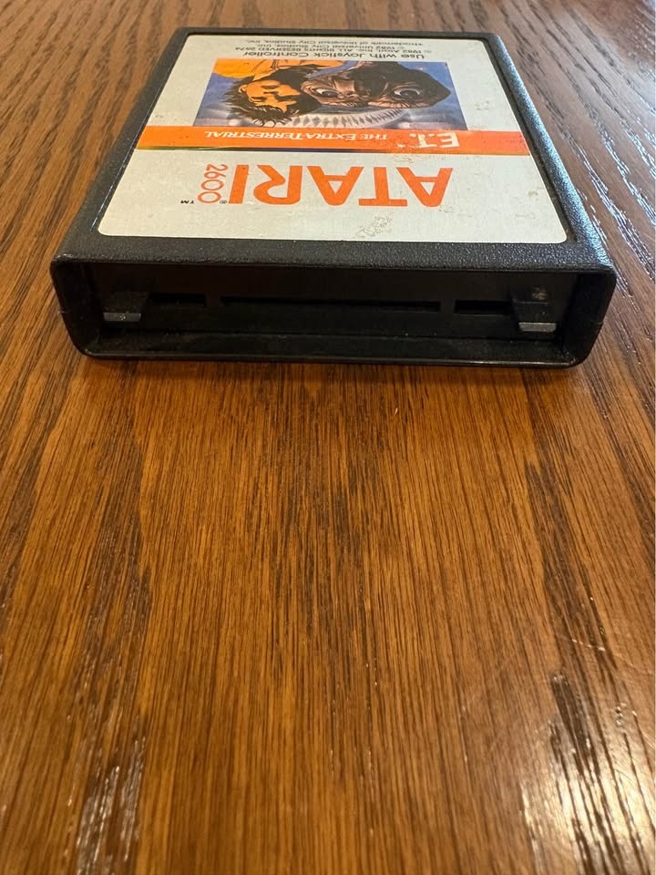 Atari 2600 E.T. The Extra-Terrestrial (1982) Cartridge - photo 3