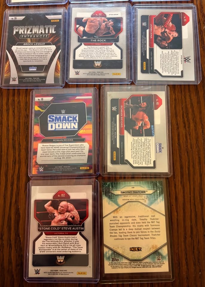 UFC & WWE Star Card Lot – McGregor, Khabib, Ali, Reigns & More - photo 5