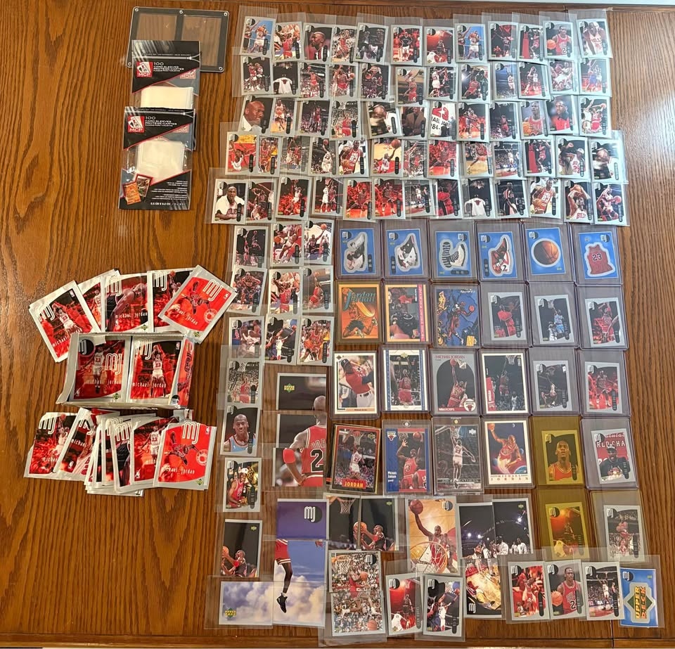 Michael Jordan Card & Sticker Collection (1990-2003)