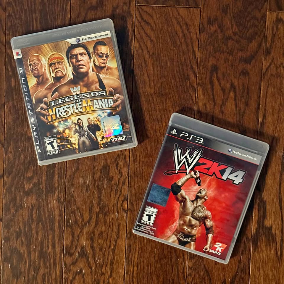 PS3 WWE Games: WWE 2K14 & Legends of Wrestlemania