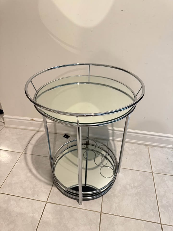 Mirror Serving bar cart (retail $225) - photo 3