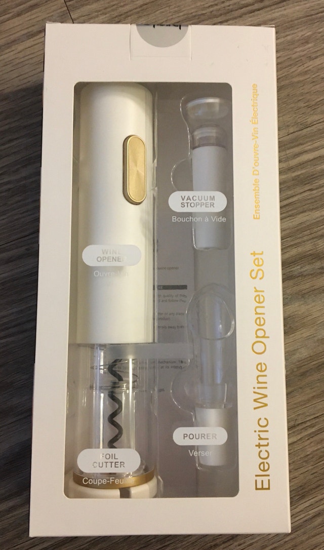 Electric Wine Opener Set