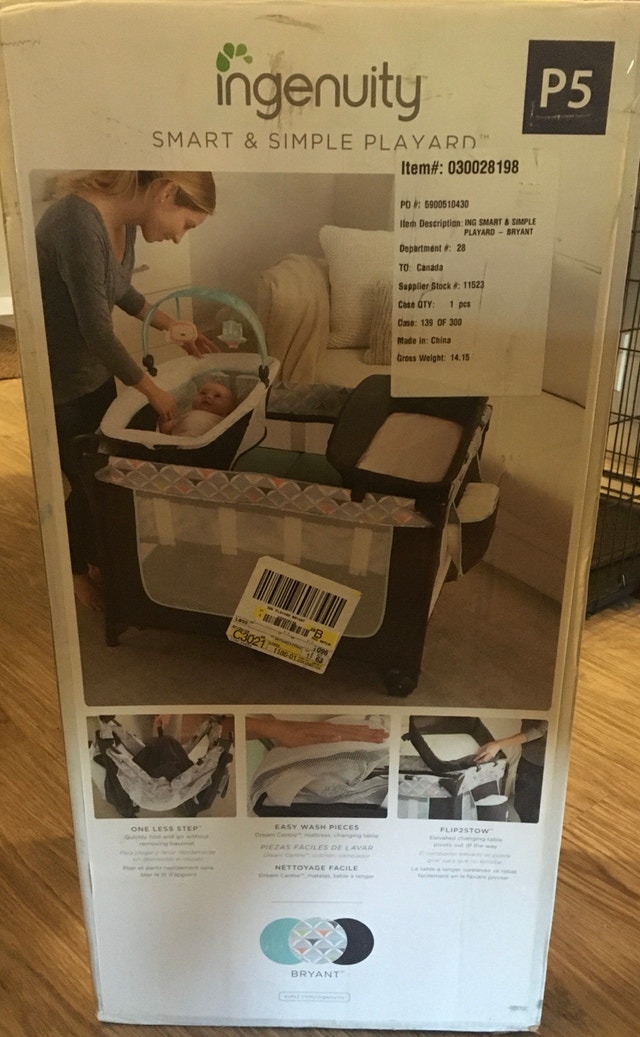 Ingenuity Smart Simple Playard