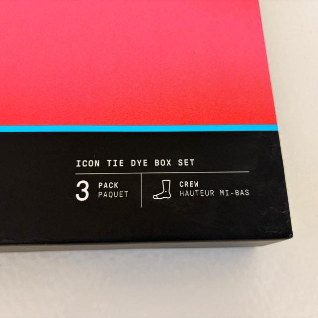 Stance Icon Tie Dye Box Set - 3 Crew Socks + Dye Kit (NEW) - photo 4