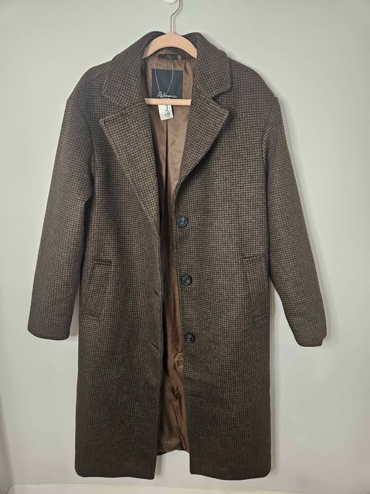 Reitmans subtle plaid trench bnwt - photo 3