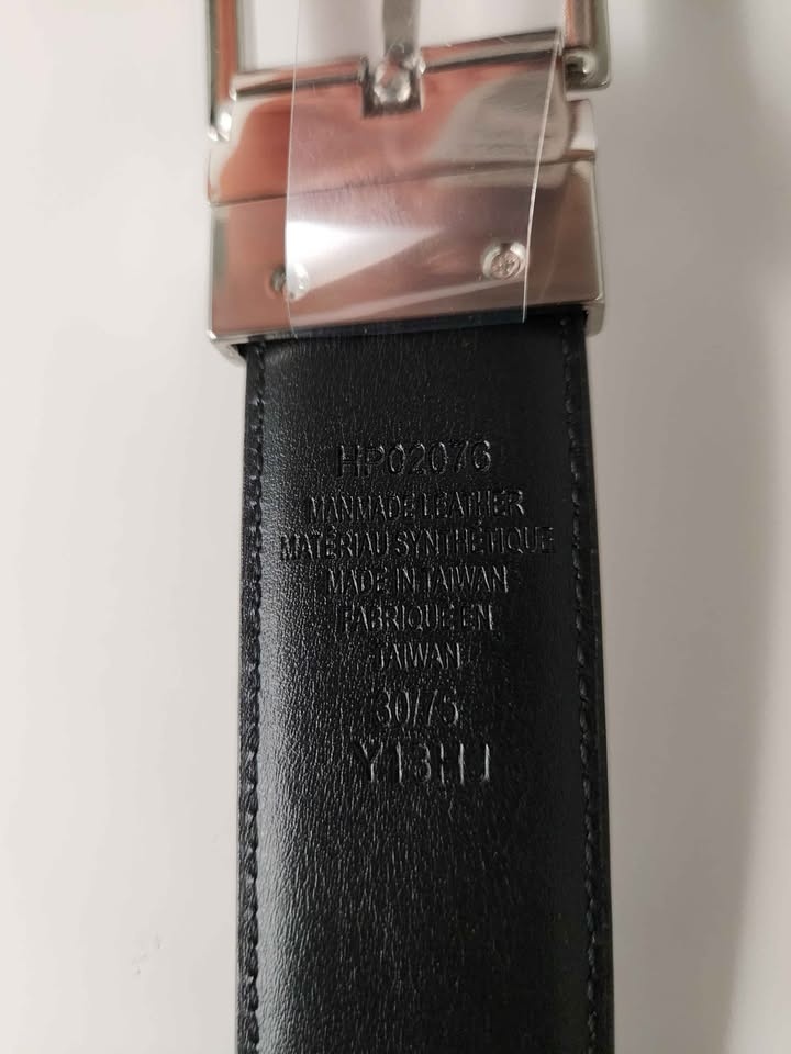 NEW Perry Ellis Portfolio Reversible Belt - Brown/Black - Size 3 - photo 4