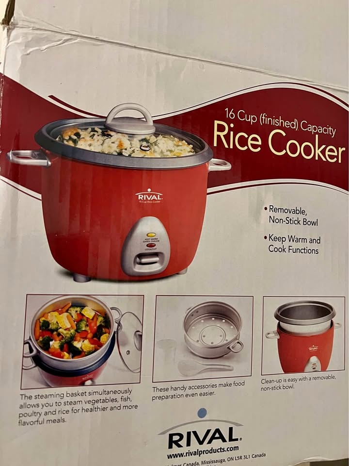 Brand new rice cooker/steamer