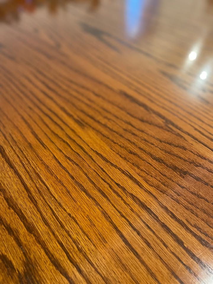 Solid Oak Extendable Dining Table - photo 4