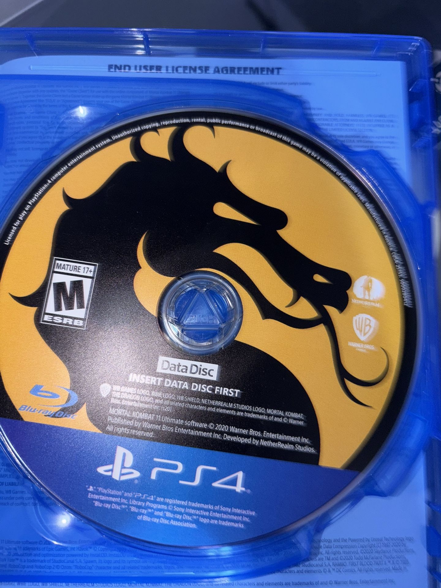 (NEED GONE ASAP) Mortal Kombat 11 Ultimate PS4 (Complete) - photo 3