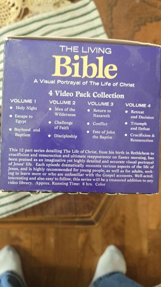 The Living Bible on VHS - photo 2