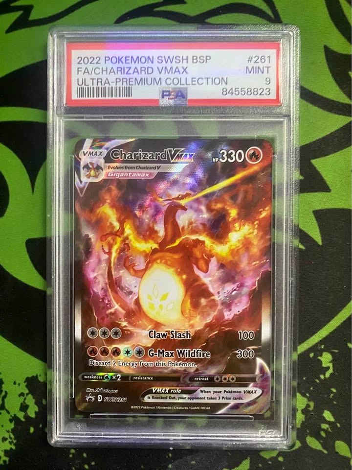 PSA 9 Charizard VMAX SWSH261 – Ultra Premium Collection Promo