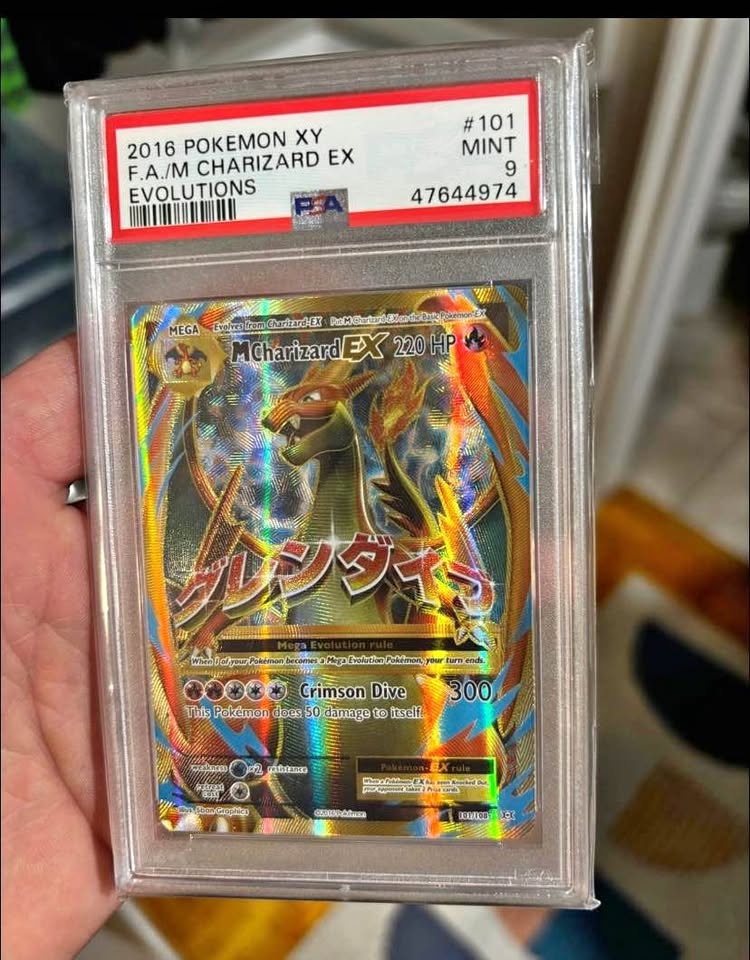 PSA 9 Mega Charizard EX Full Art – XY Evolutions