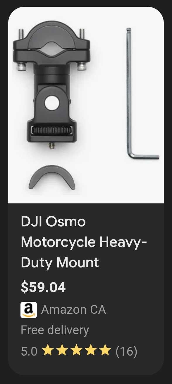 DJI Osmo Motorcycle Heavy-Duty Mount - photo 3