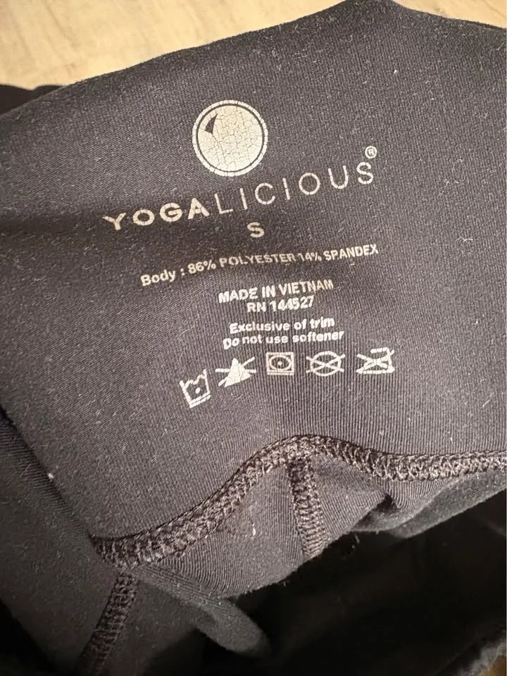 2 Pairs Black Leggings Women's (size S) - photo 5