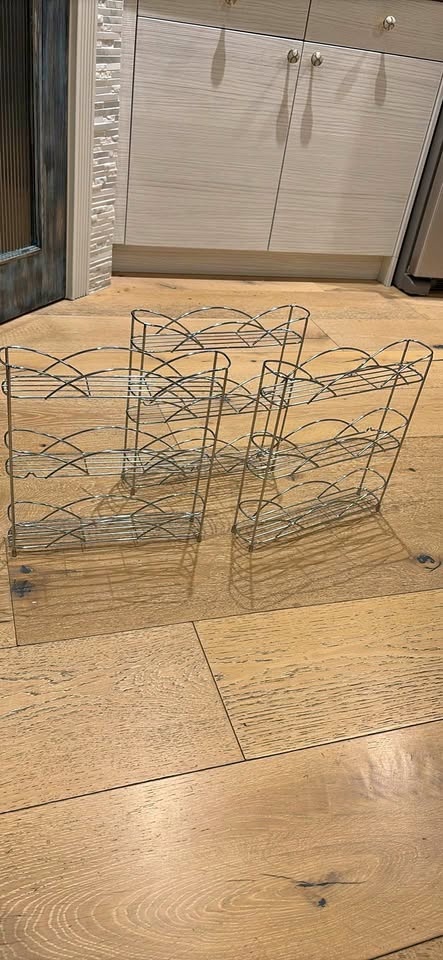 3 Wall Mounted Spice Racks