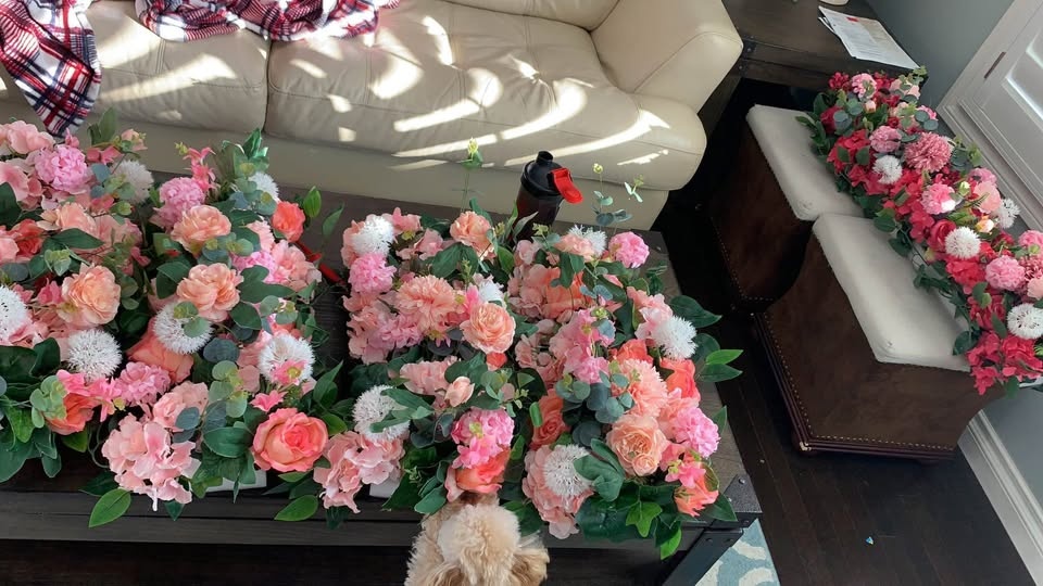 Flower Centrepieces or Flower Wall - photo 4