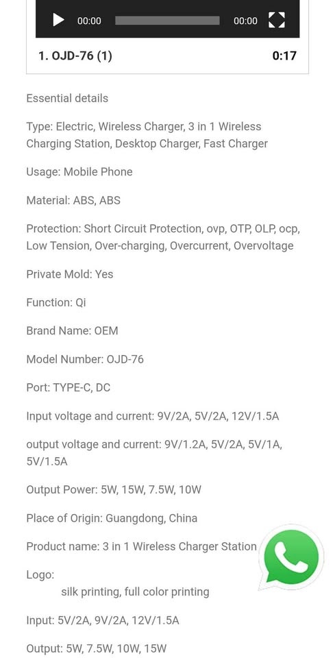 3 in one wireless fast charger - photo 5