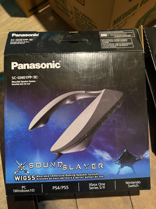 Panasonic SoundSlayer Wearable Gaming Speaker (SC-GN01PP)