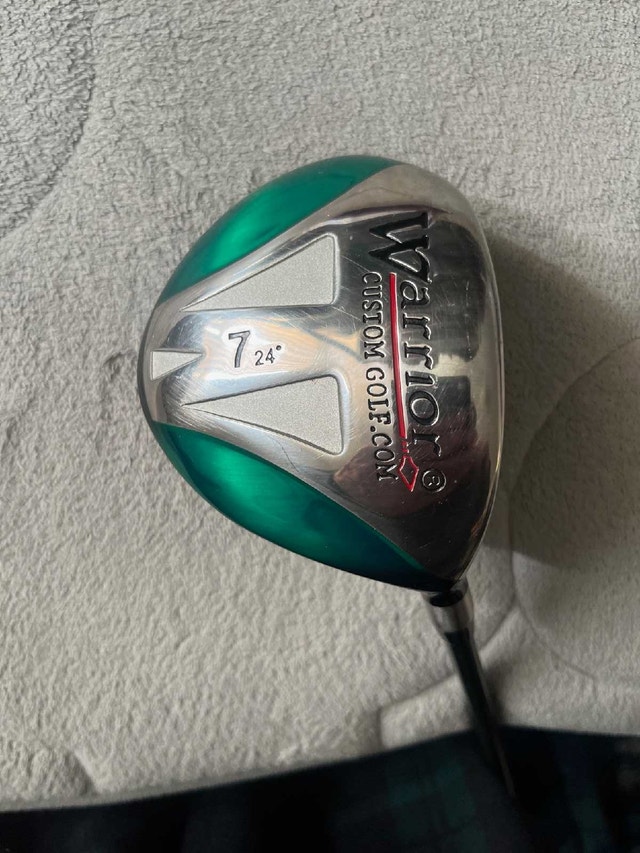 Warrior 7-wood, Sr flex