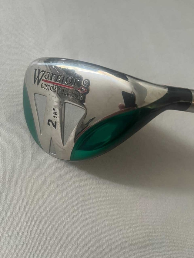 2-hybrid Warrior custom club, Men's Sr flex graphite shaft