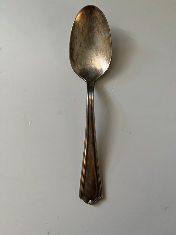 International Silver teaspoon (Don Mills+Eglinton)