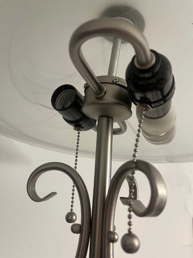 Pewter lamp for desk or bedside (Don Mills+Eglinton) - photo 2