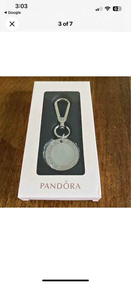 BNIB✨Pandora Silver Keychain Accessory