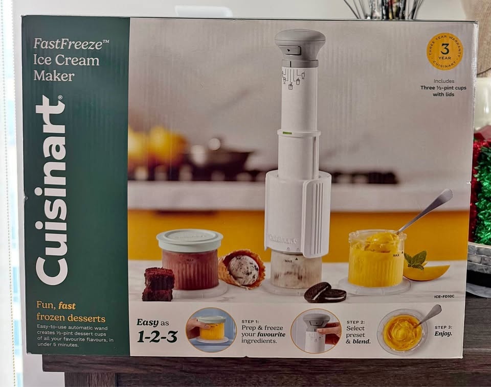Cuisinart Fast Freeze Ice Cream Maker