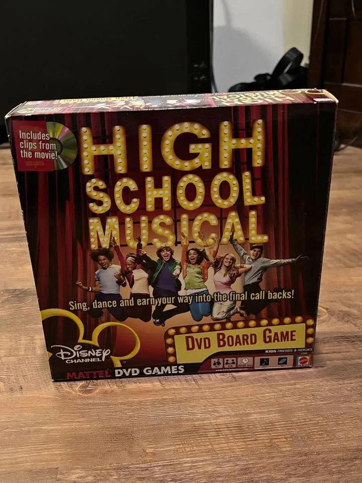 High School Musical DVD Board Game USED thumbnail