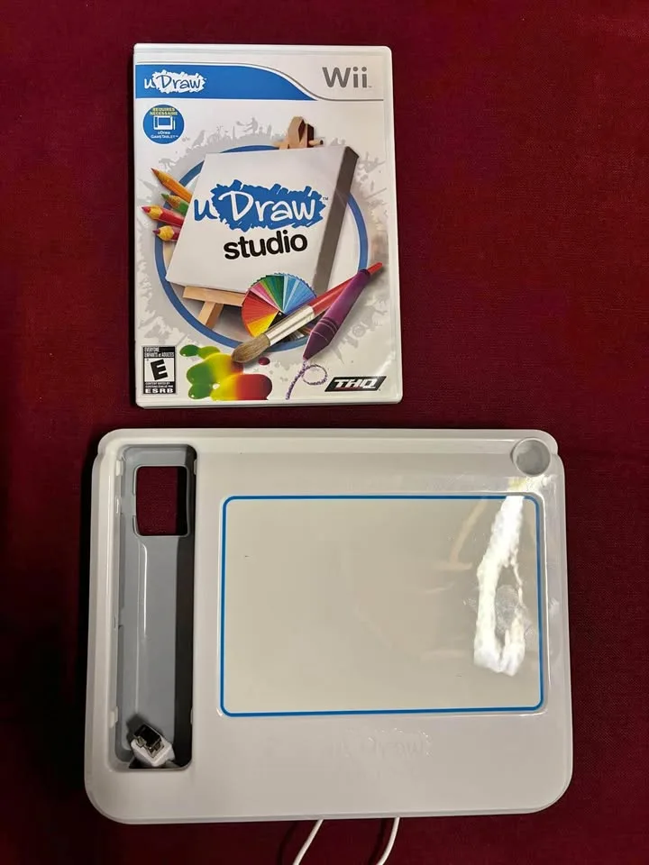 Udraw Studio Wii USED Comes with Udraw Tablet thumbnail
