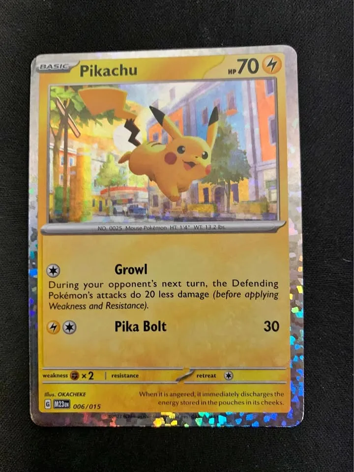 McDonald’s Rare Holographic Pikachu 2023 thumbnail