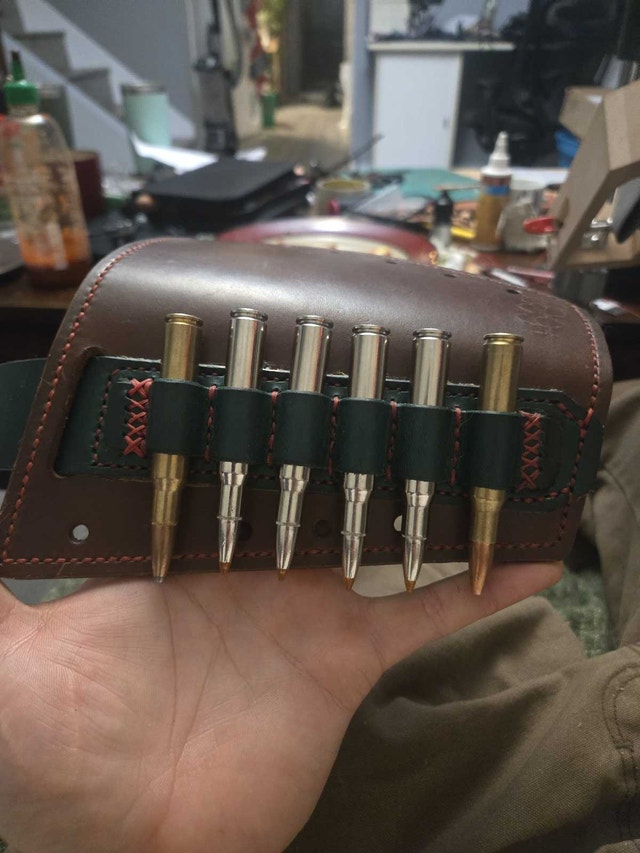 Hand Crafted Leather Buttstock Covers