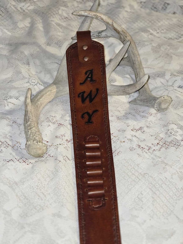 Handmade Leather Rifle Slings & Buttstock Covers