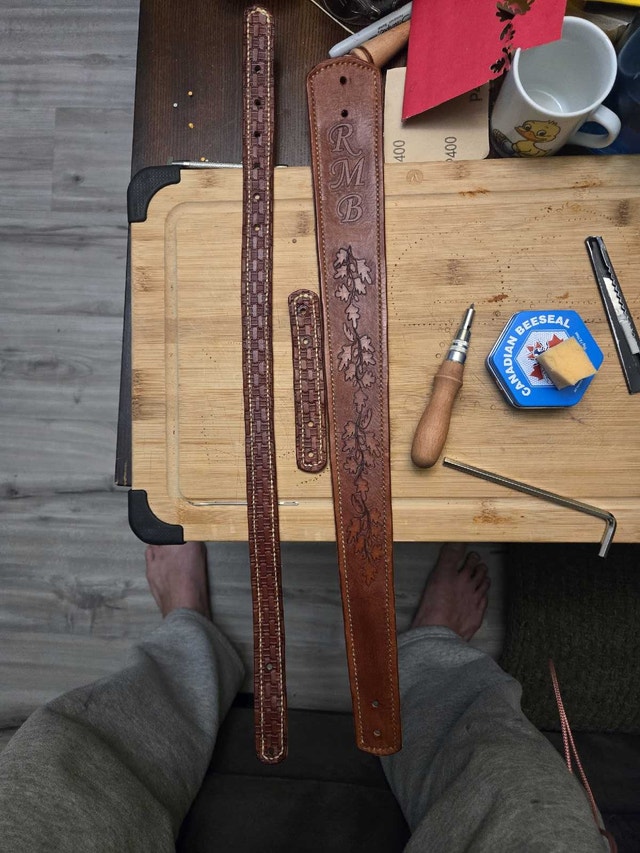 Handmade Leather Rifle Slings & Buttstock Covers - photo 3