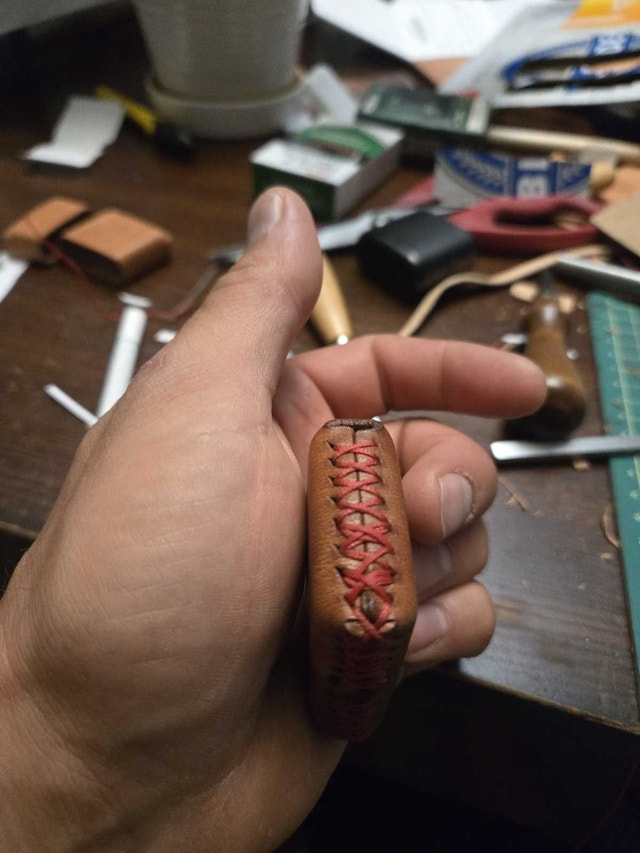 Hand Crafted Leather Lighter Covers - photo 4
