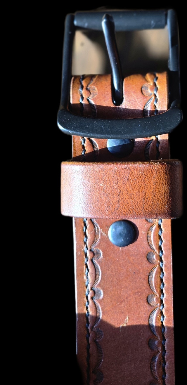 Hand Crafted Full Grain Leather Belts - photo 4
