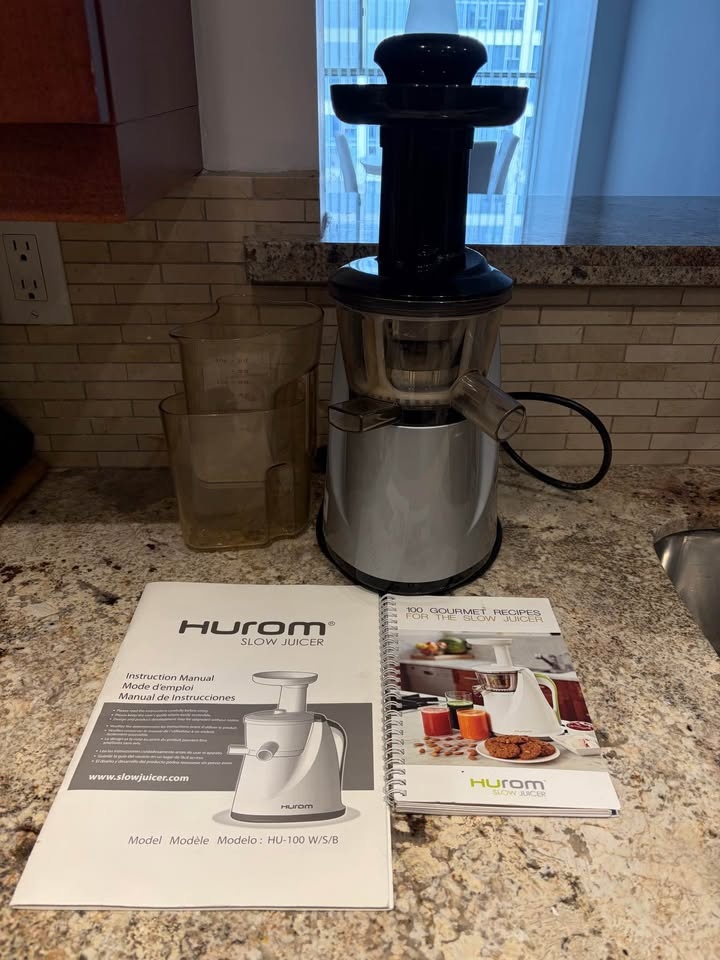 Hurom Slow Juicer – Model HU-100 (Cold Press) - photo 2